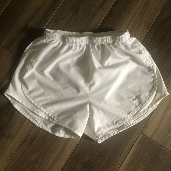 Nike Pants - White nike running shorts